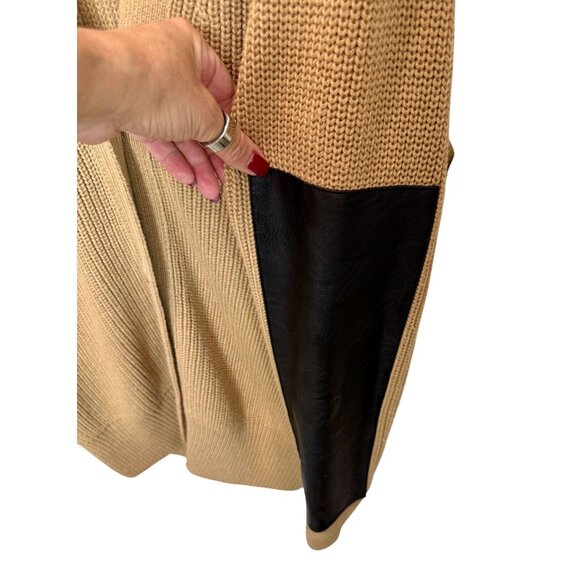 Brochu Walker Jenna Oversized Brown Cardigan Sweater - Size S - Picture 10 of 11